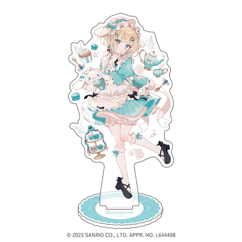 『上倉エク×サンリオキャラクターズ』キャラアクリルフィギュア 02/シナモロール(描き下ろしイラスト)